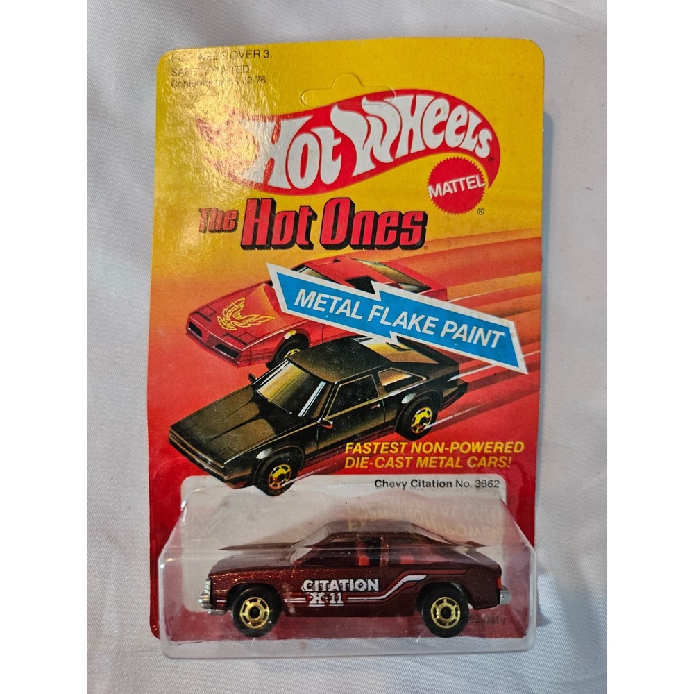 Hot Wheels The Hot Ones Chevy Citation X-11 #3362 New Sealed unpunched